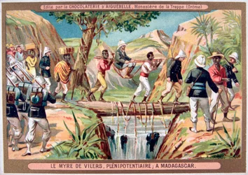 Charles le Myre de Vilers, generał rezydent Madagaskaru, XIX wiek