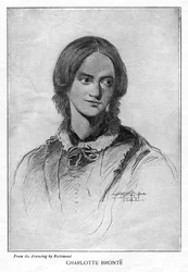 Charlotte Brontë, angielska powieściopisarka, 1906