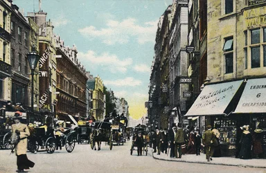 Tania strona. St Pauls koniec. Londyn, 1906.