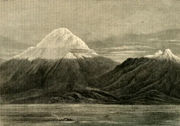 Chimborazo i Carihuairzao, od Dyrekcji Riobamba, 1881.