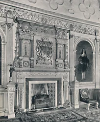 Kominek w Audley End, 1927