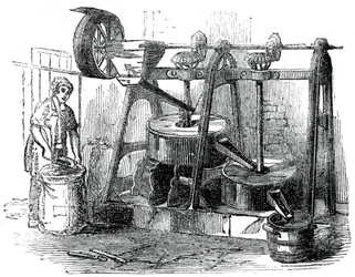Młynek do czekolady, 1886