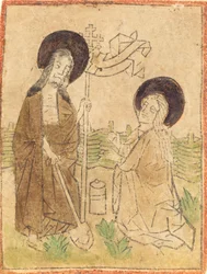 Chrystus ukazujący się Marii Magdalenie, 14601470.