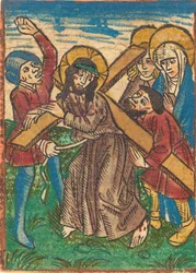Chrystus niosący krzyż, ok. godz. 1490.