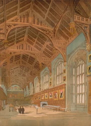 Christ Church Hall, Oksford, c1845, 1864