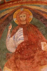 Chrystus w chwale. Katedra w Nevers Nevers we Francji
