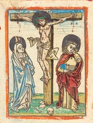 Chrystus na krzyżu, 14801490.