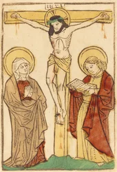 Chrystus na krzyżu w roku 1470 lub wcześniej.