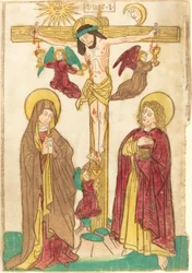 Chrystus na krzyżu z aniołami, 14601465.