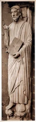 Nauczanie Chrystusa, katedra w Chartres, Francja, XIII wiek