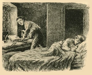 Christoph przejął księgę rękopisu i kopię, 1907.
