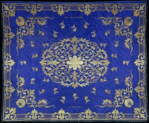 Baldachim weselny Chuppah, 1867-1868