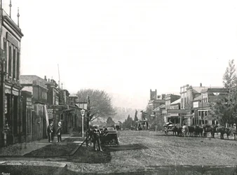 Church Street, Maritzburg, RPA, 1895.