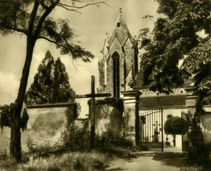 Kościół w Bad Deutsch-Altenburg, Dolna Austria, c1935.