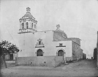 Kościół Guadaloupe, Chihuahua, Meksyk, c1897.
