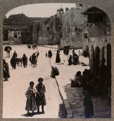 Kościół Narodzenia Pańskiego, Betlejem, ok. 1900