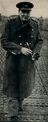 Churchill jako lotnik, ok. 1945 r.
