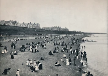 Clacton-On-Sea - Na plaży, 1895