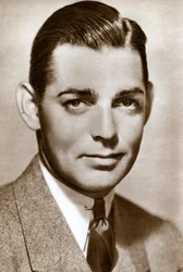 Clark Gable, amerykański aktor, 1933