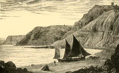Klify w pobliżu Whitby, 1898.