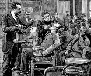 Klinika w Szkole Stomatologii, Paryż, 1892