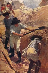 Clive w okopach w Arcot, 1751 c1912