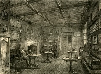 Kawiarnia przy Bramie św. Jana, ok. 1872 r.