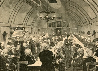 Sala Cogers, ze starodruku, 1897.