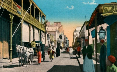 Colmar Street, Suez, Egipt, XX wiek
