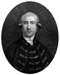 Pułkownik James Gardiner 1688-1745, szkocki żołnierz, 1837