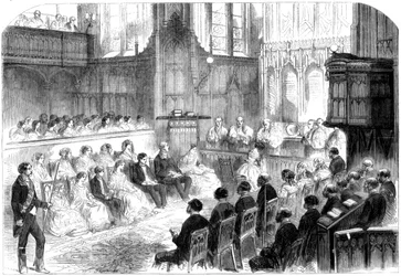 Bierzmowanie księżniczki królewskiej, zamek Windsor, 1856