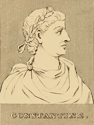 Konstantyn, 272 - 337 AD, 1830.