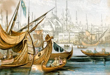 Konstantynopol, Turcja, XIX w.