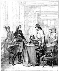 Konwencja po bitwie pod Marengo, Włochy, 15 czerwca 1800 1882-1884