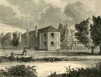 Dom w Kopenhadze, ok. 1872 r.