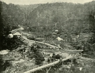 Kopalnie miedzi, Walhalla, 1901.
