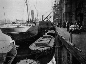 Cottons Wharf, Tooley Street, Londyn, c1900 1901