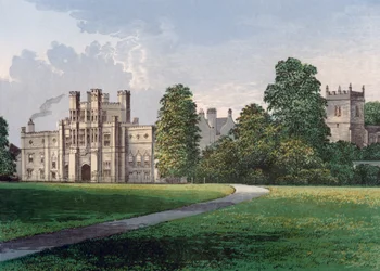 Coughton Court, Warwickshire, koniec XIX wieku