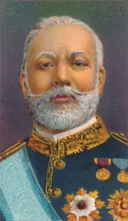 Hrabia Hayashi Tadasu, 1850-1913, zawodowy dyplomata i minister gabinetu w okresie Meiji Japonia, 1906