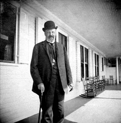 Hrabia Siergiej Yulyevich Witte, premier Rosji, podczas podróży do USA, 1905