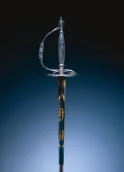 Miecz dworski, ok. 1790.