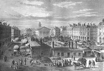 Targ w Covent Garden, ok. 1820 1897 r.