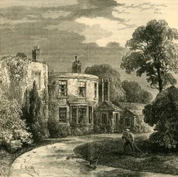 Farma Cremorne, 1829, c1876.