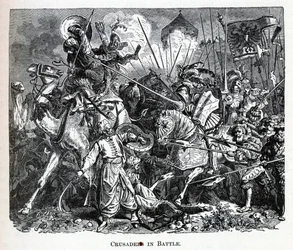 Krzyżowcy w bitwie, 1882