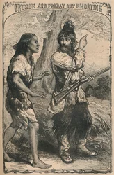 Strzelanina do Crusoe i Friday Out, ok. 1870 r