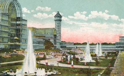 Kryształowy Pałac, Sydenham, ok. 1910 r.