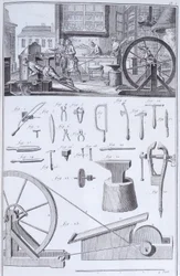 Sztućce, ok. 1750