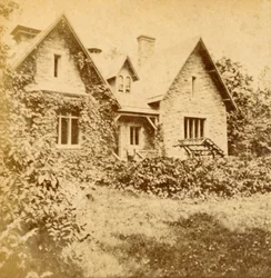 Dairy Cottage, Prospect Park, Brooklyn, Nowy Jork, ok. 1880 r.
