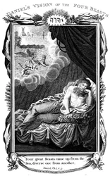 Wizja bestii Daniela, 1804 r