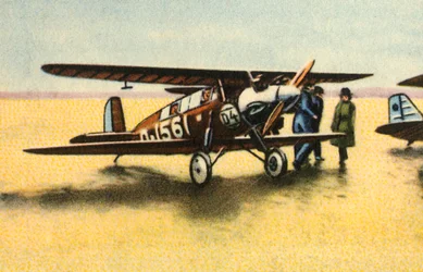 Dwupłatowiec Darmstadt D-18, lata 20., 1932.